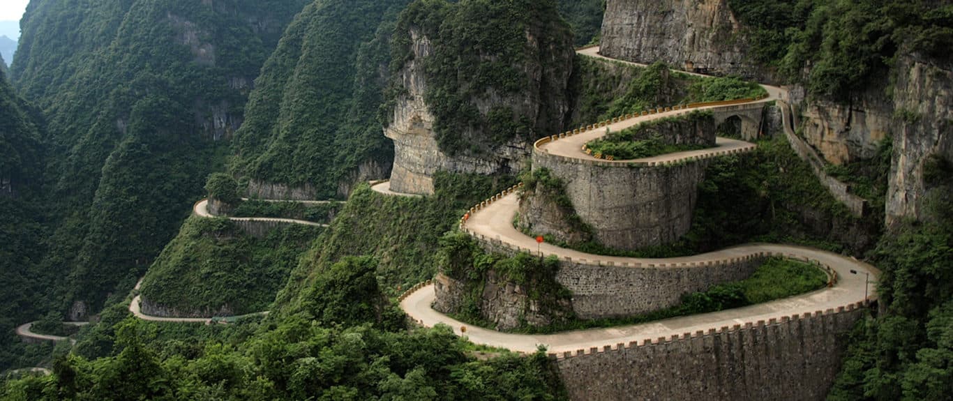 Have to see it to believe it- worlds most dangerous Road to Tianmen Mountain