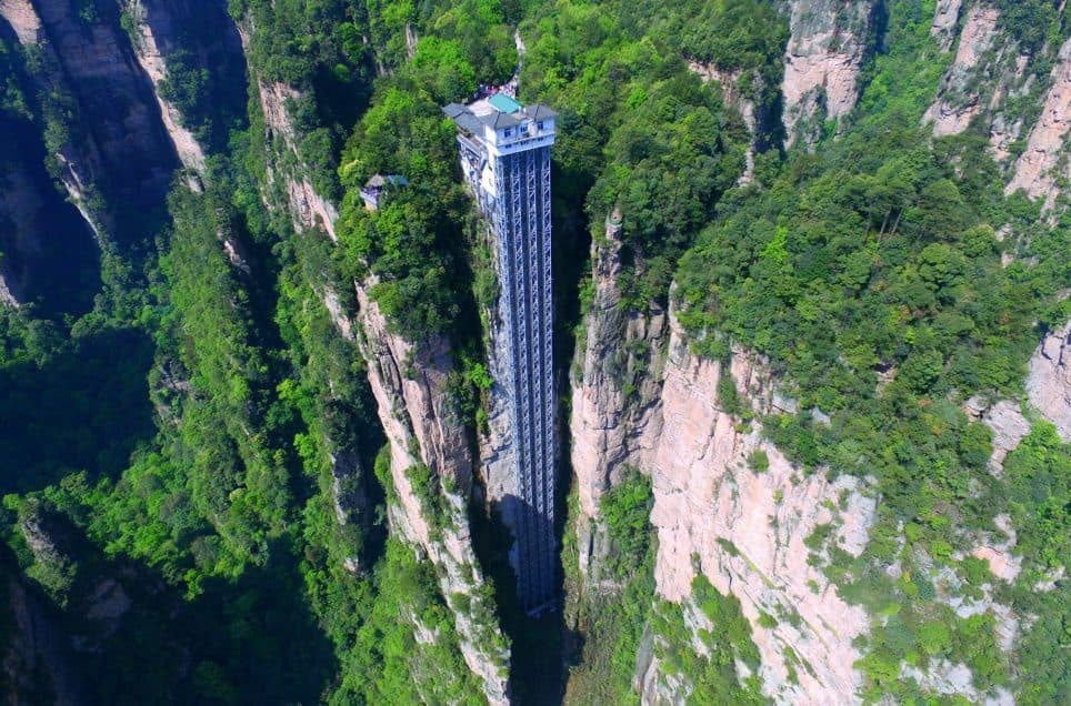 Would You Dare Ride This Insanely Tall Outdoor Lift?