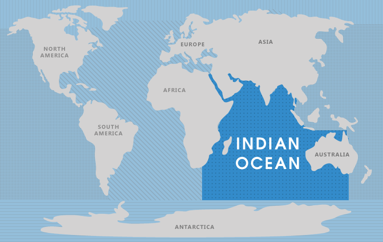 Indian Ocean Map