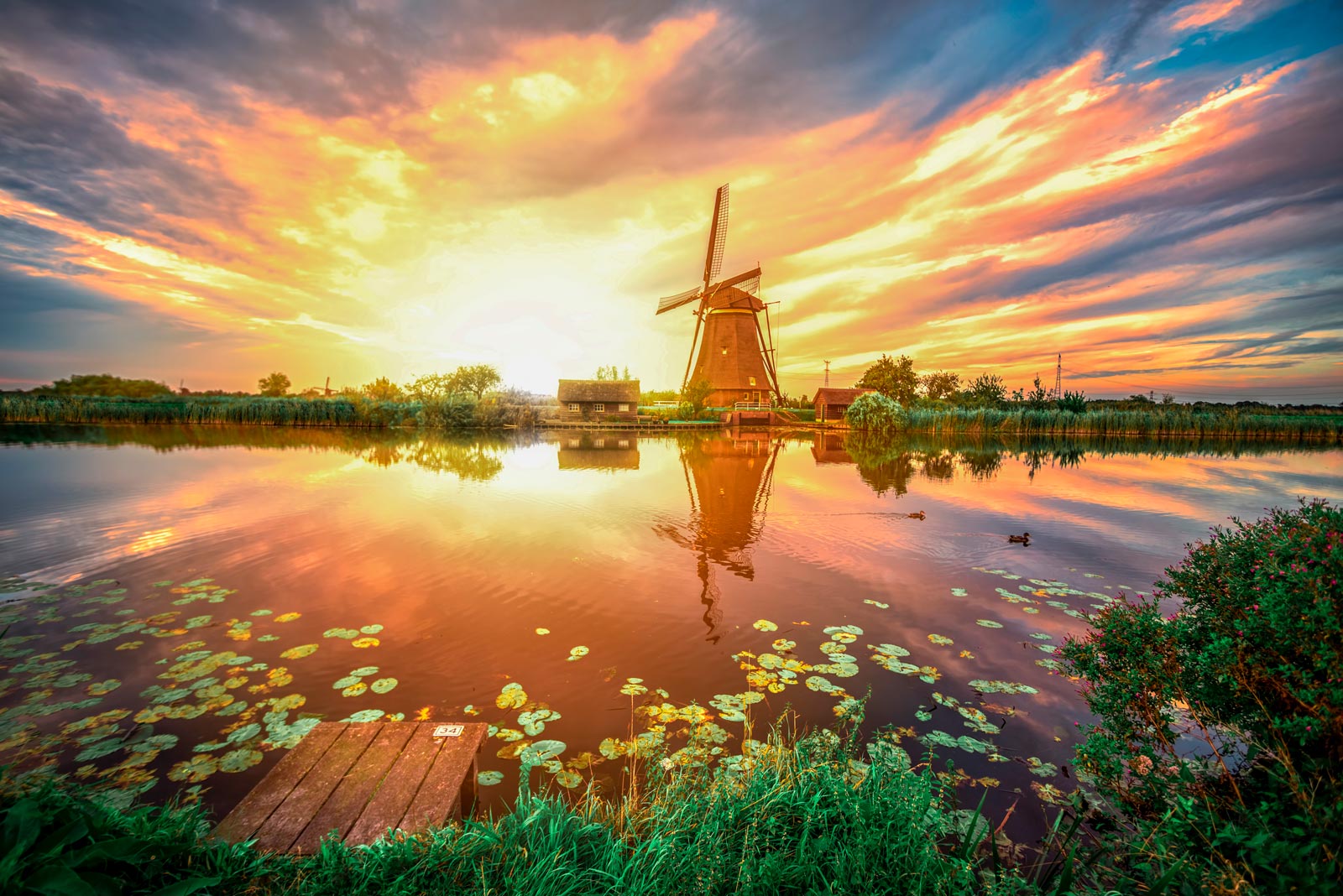 sunsets around the world
