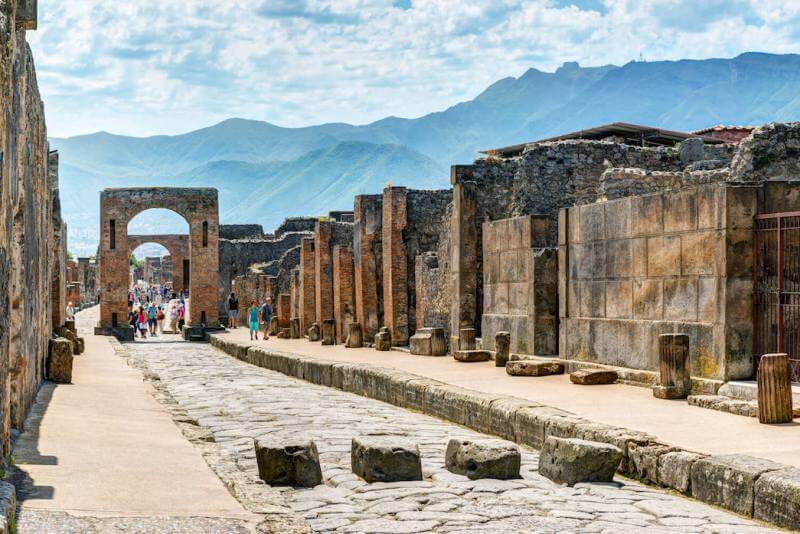 Ancient lost cities in the world, Pompeii, Italy 