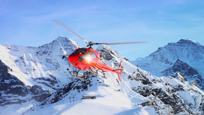 Helicopter Skydiving Switzerland