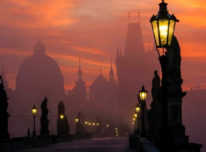 The Fog At Charles bridge