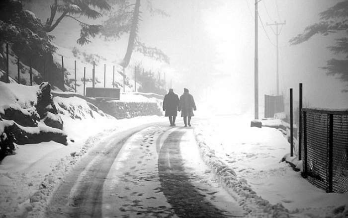 snowfall in North