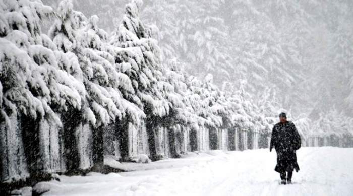 snowfall in North