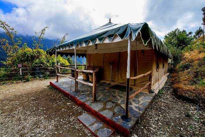 camping in nainital