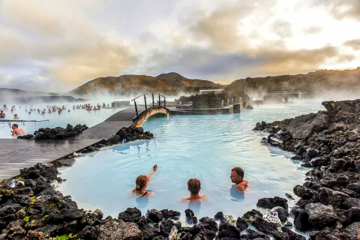 best hot springs in Iceland 