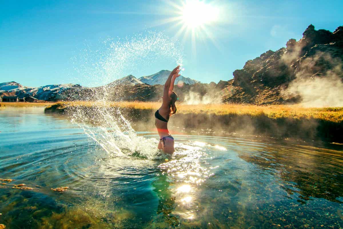 best hot springs in Iceland