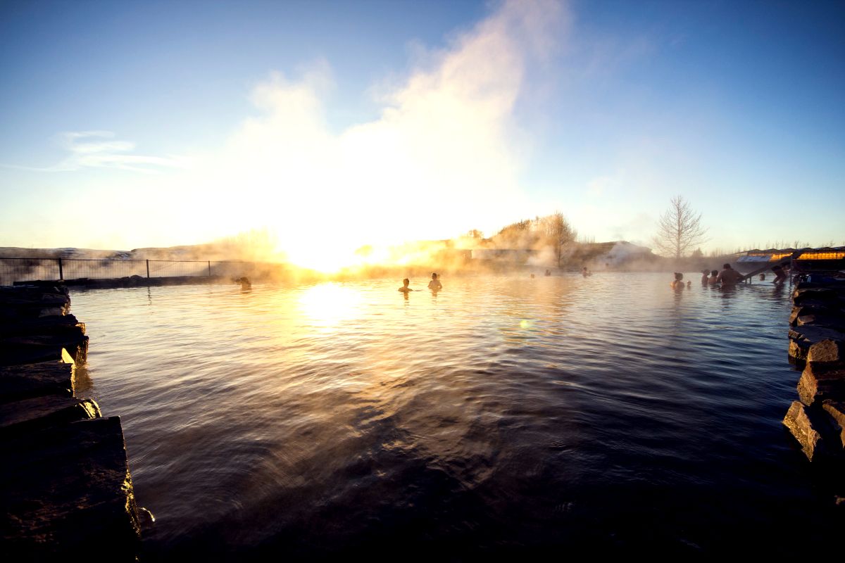 best hot springs in Iceland