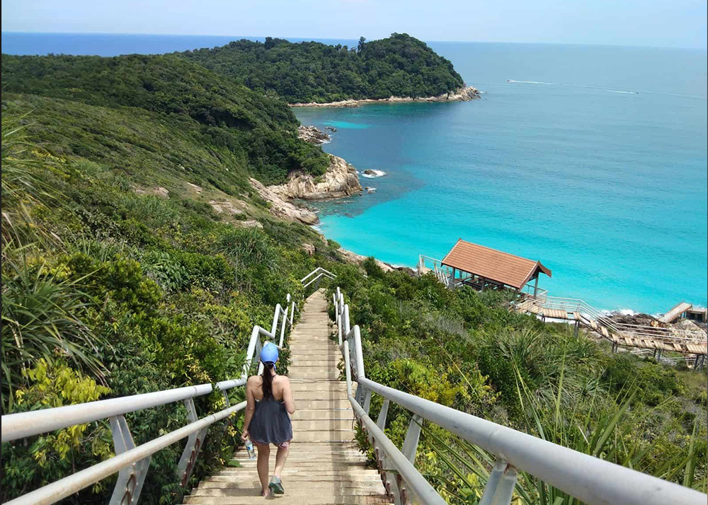 Trekking at perhentian islands