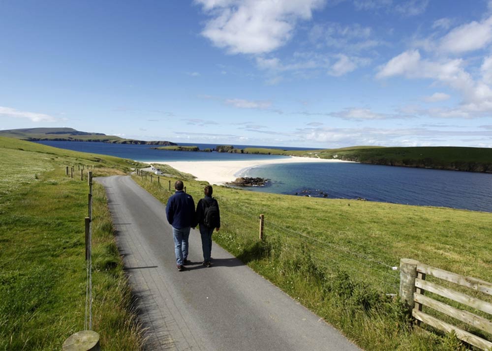 St. Ninian’s Isla Beach