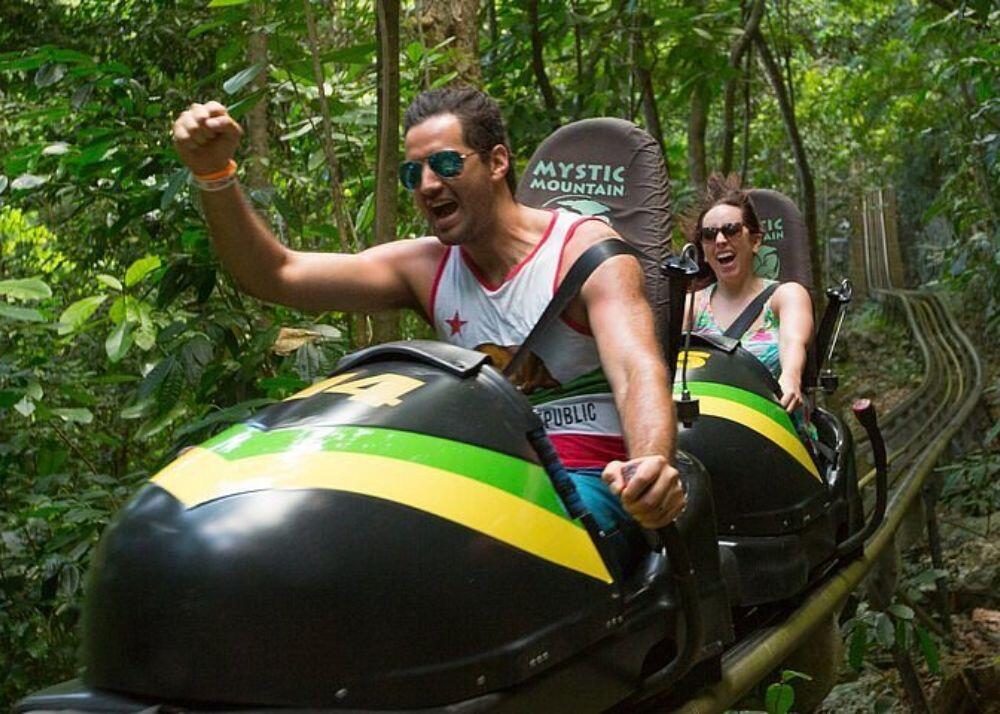 Bobsled at Mystic Mountain