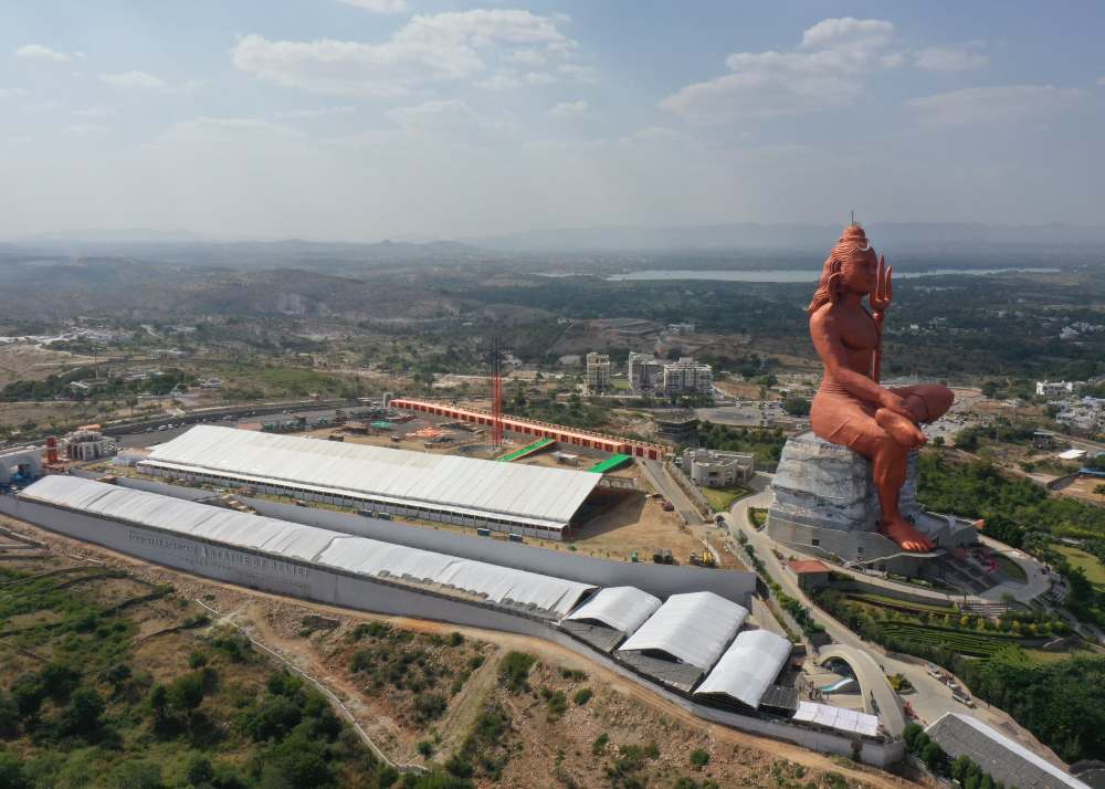 nathdwara shiva statue height