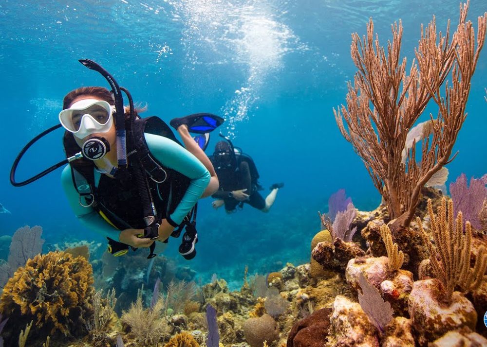 scuba diving in Mauritius 