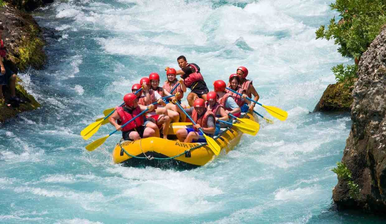 White-Water Rafting Spots