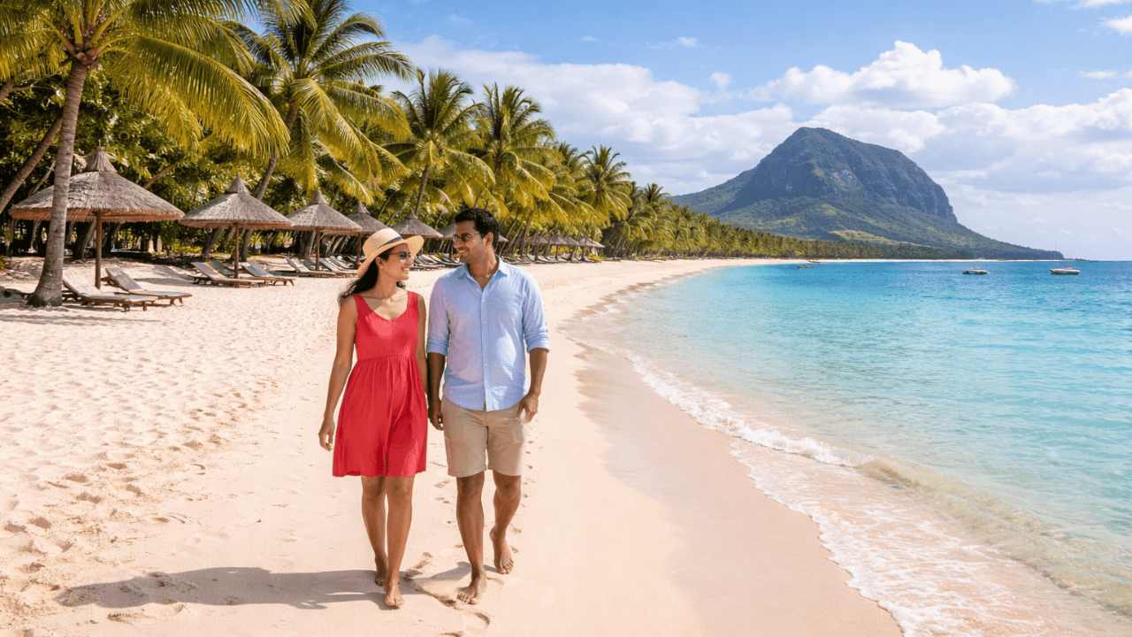 Belle Mare Beach