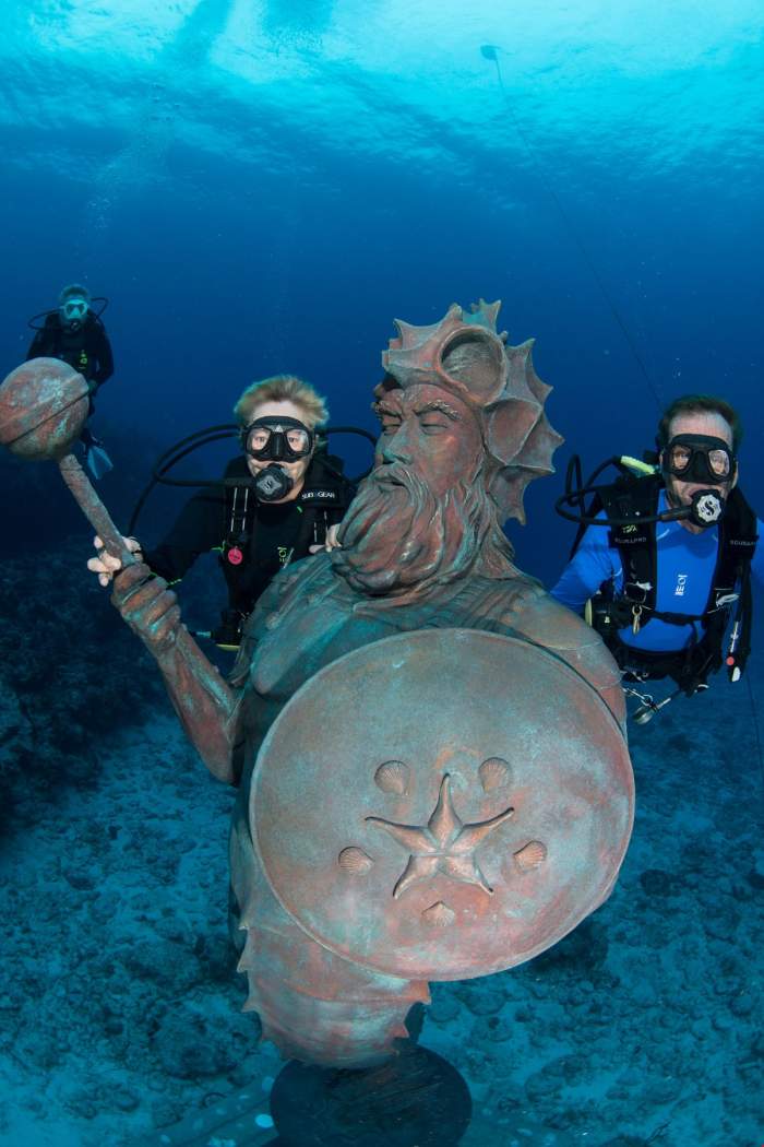 Guardian of the Reef statue