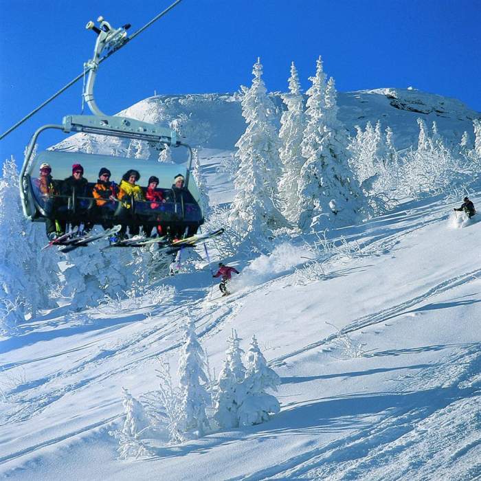 Bavarian Alps Skiing