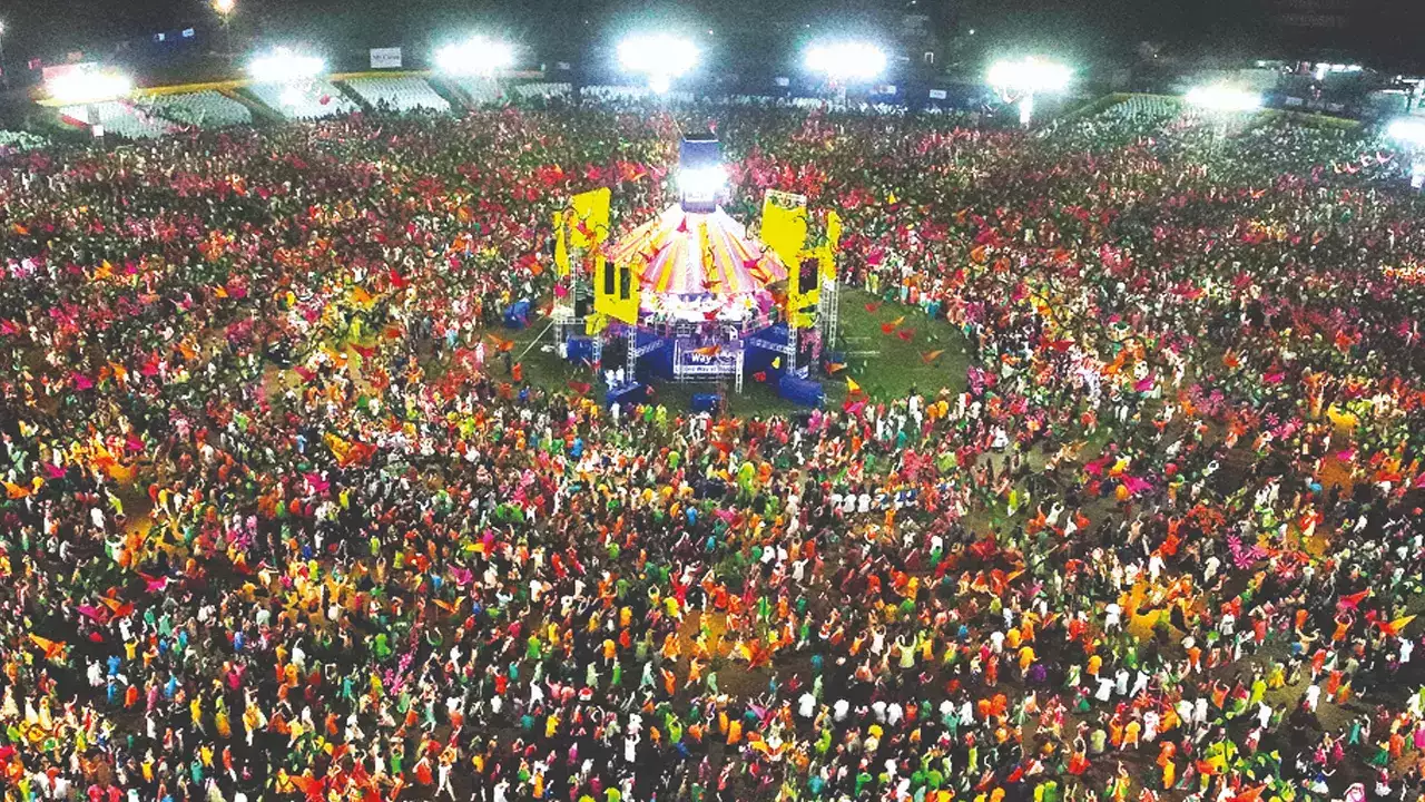 Why is Garba the most celebrated event in Gujarat?