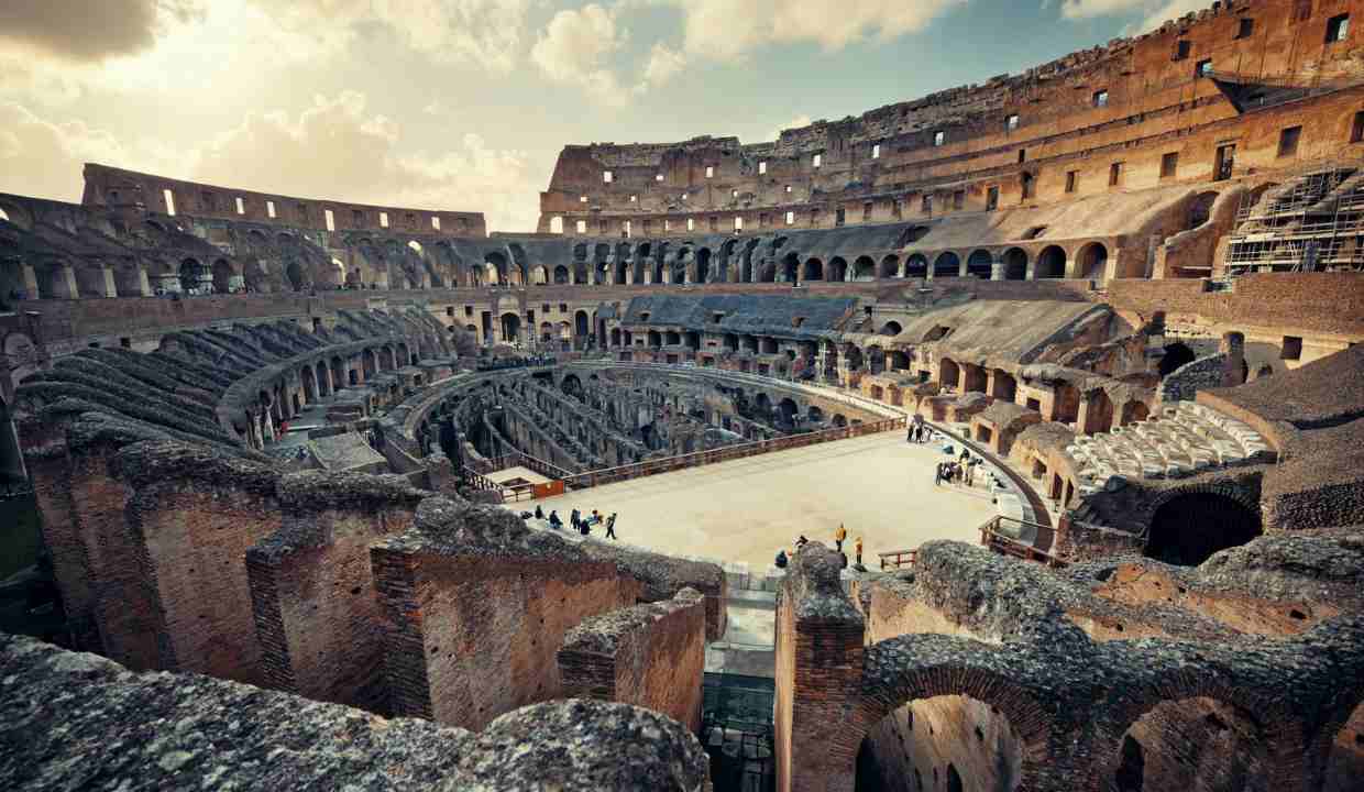 The Colosseum, Rome, Italy (Gladiator)